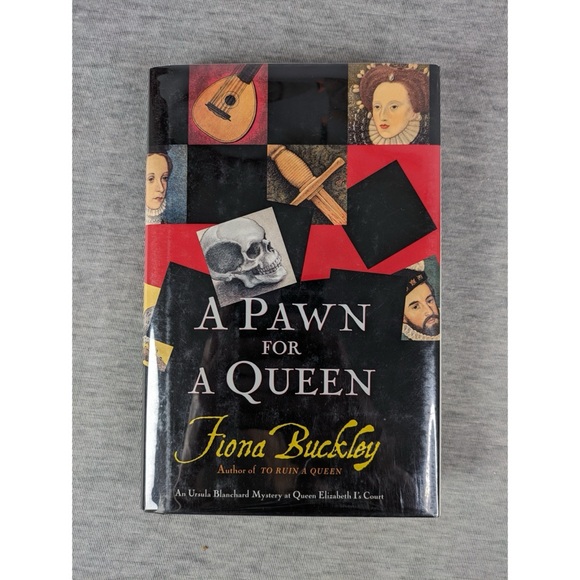 🍭 3/$10 Fiona Buckley: A Pawn for A Queen- Ursula Blanchard #6 - Picture 1 of 5